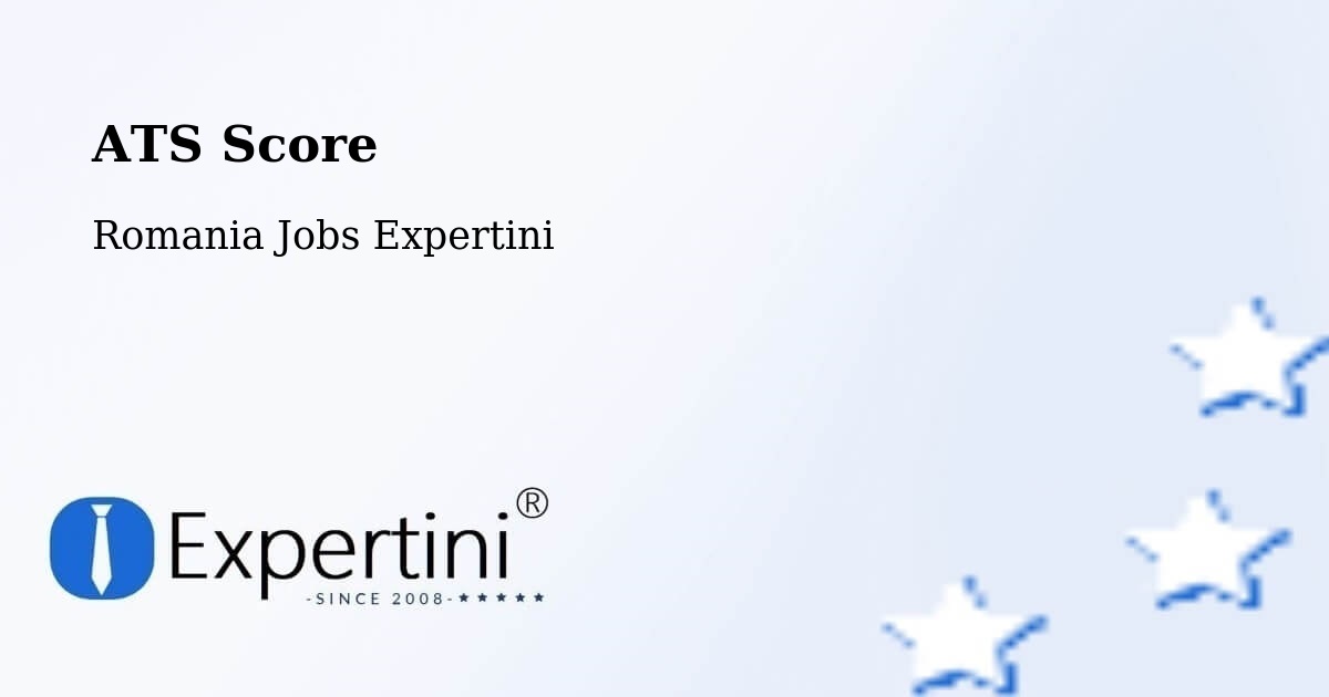 Resume ATS Score & Job Description Match Tool – Daneș - Romania Jobs Expertini