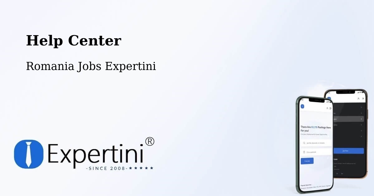 Help Center – Daneș - Romania Jobs Expertini